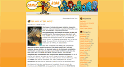 Desktop Screenshot of comicblog.de