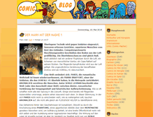 Tablet Screenshot of comicblog.de